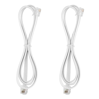 LanSenSu RJ12 Cable Phone Cord RJ12 6P6C Male to Male Straight Wired by LanSenSu