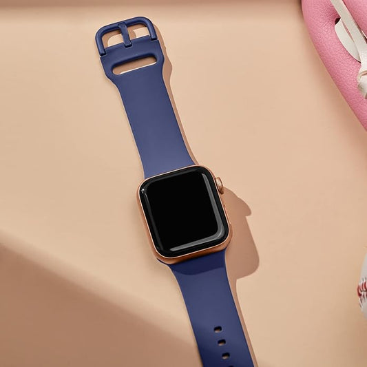 Sport Band Compatible with Apple Watch Bands 49mm 46mm 45mm 44mm 42mm 41mm 40mm - Image 2