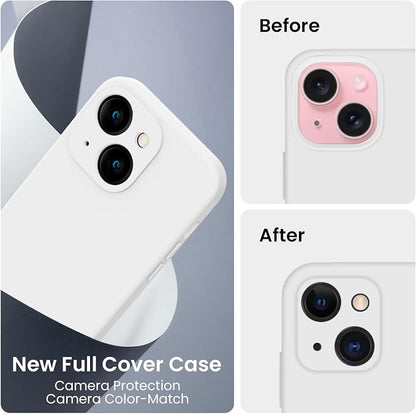 FireNova Designed for iPhone 15 Plus Case, Silicone Case with, Soft - Image 3