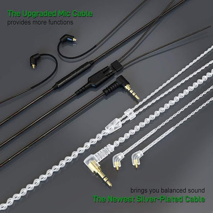 BASN in-Ear Monitors, Bmaster Triple Driver HiFi Stereo Noise-Isolating in-Ear - Image 4