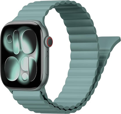 Magnetic Sport Bands for Apple Watch Band 40mm 38mm 41mm 42mm 44mm 45mm 46mm by BXUXOHS
