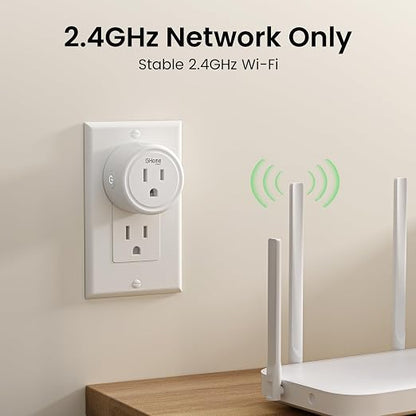 GHome Smart Plug Mini, WiFi Smart Outlet Plug Works - Image 8