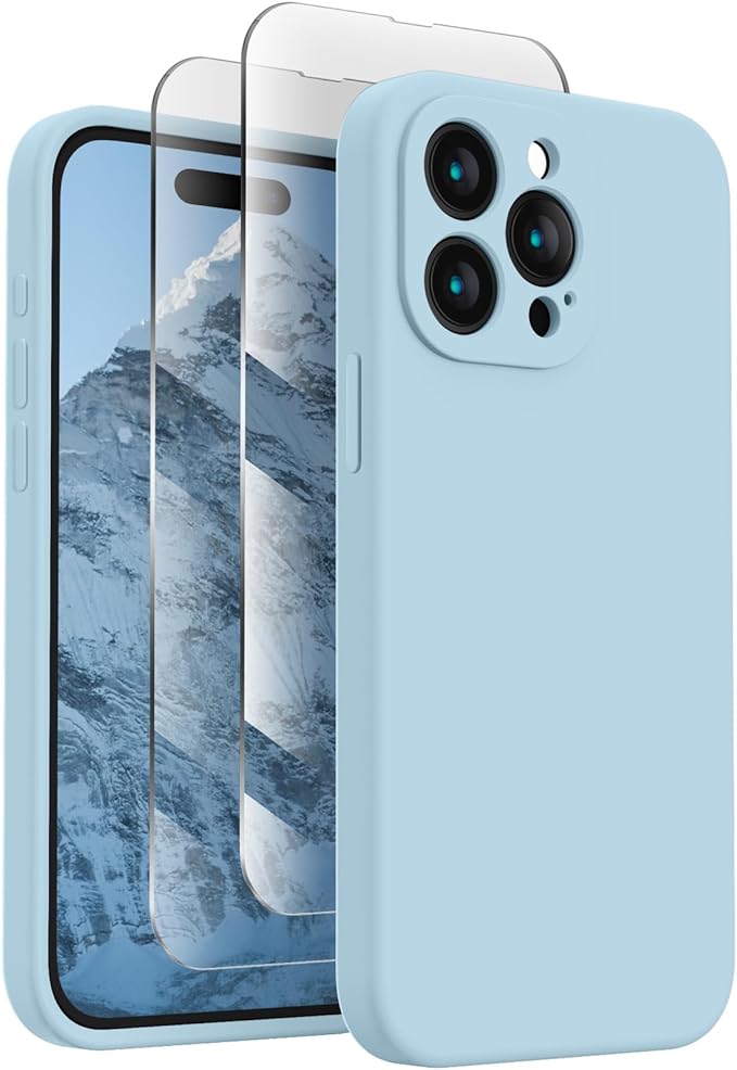 FireNova Designed for iPhone 15 Pro Max Case, Silicone Upgraded Phone Case with by FireNova