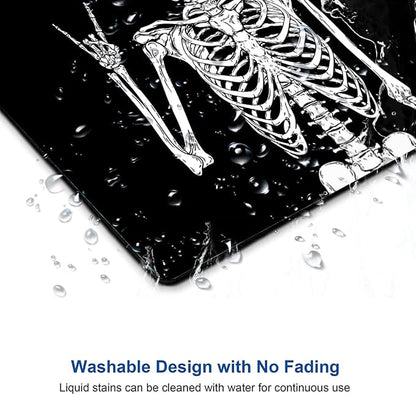 IMAYONDIA Black Human Skeleton Mouse Pad - Image 5