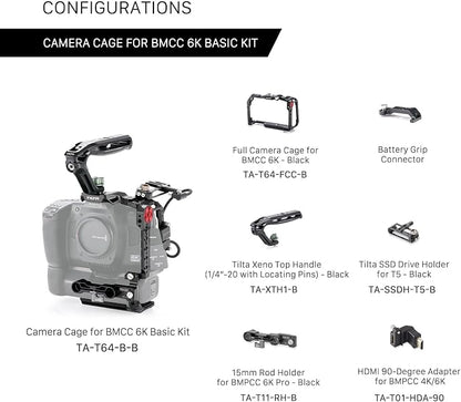 Tilta Basic Kit for BMCC 6K | Includes Full Camera Cage, SSD Holder & Xeno Top - Image 8