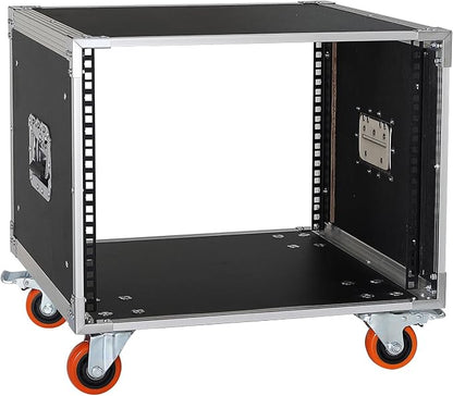AV Gear Rack 8U Home Audio & Video Stage Stereo Equipment Storage Cabinet Stand - Image 9