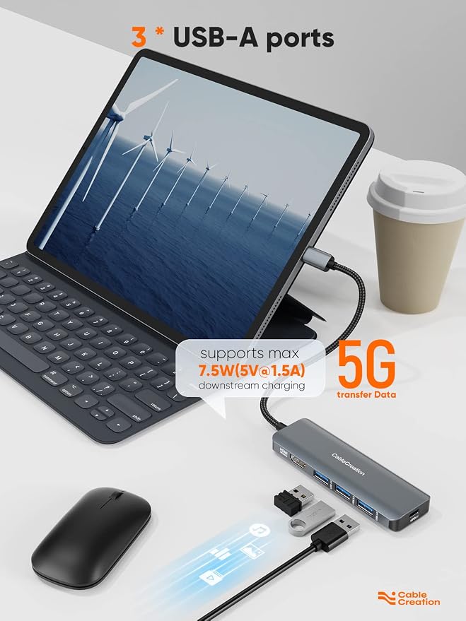 CableCreation 8K HDMI USB C Hub - Image 7