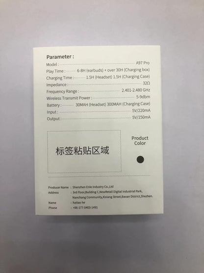 Wireless Earbuds, 4 ENC Noise Cancelling Mic Wireless Earphones 40H, in-Ear - Image 12