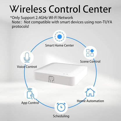 Tuya ZigBee 3.0 Hub/Wireless Gateway, Zigbee Smart Home Bridge Remote Controller - Image 3