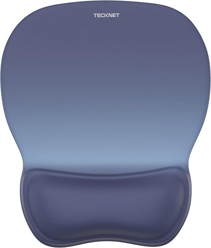 TECKNET Gel Mouse Pad with Wrist Rest, Ergonomic Office Mousepad with Wrist by Tecknet