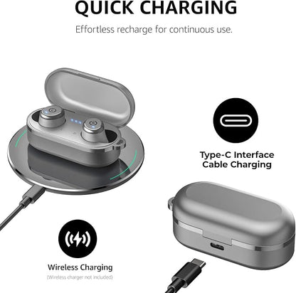 TOZO T10 Wireless Earbuds Bluetooth 5.3 Headphones, App Customize EQ, Ergonomic - Image 7