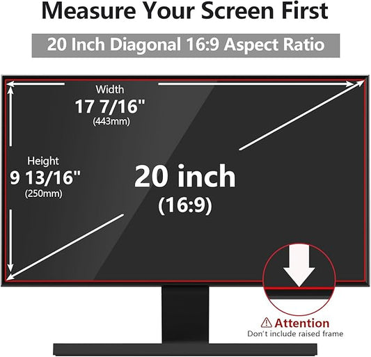 Computer Privacy Screen Protector 20 Inch - Image 2
