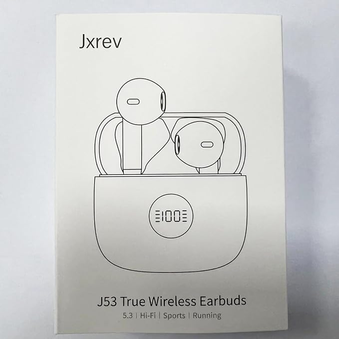 Wireless Bluetooth 5.4 Earbuds, Ear Buds LED Power Display Headphones 6D Stereo - Image 8