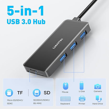 USB Hub for Laptop | 3-Port USBA 3.0 Splitter - Image 2