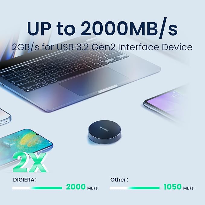 512GB Magnetic Portable SSD, External Solid State Drives - Image 4