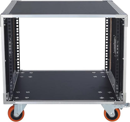 AV Gear Rack 8U Home Audio & Video Stage Stereo Equipment Storage Cabinet Stand - Image 8