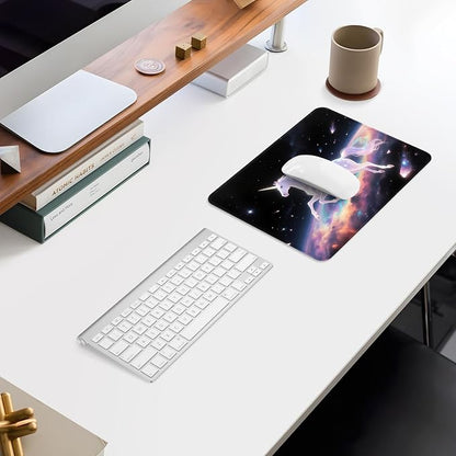 ITNRSIIET Mouse Pad Non-Slip Rubber Base Smooth Surface Stitched Edges - Image 7