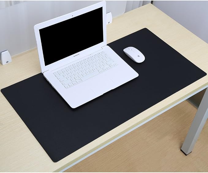 KINGFOM Desk Pad Office Desktop Protecter, PU Leather Desk Mat Blotters - Image 7