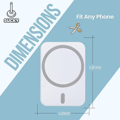SUCKY Silicone Suction Phone Case Adhesive Mount - Image 7