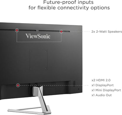 ViewSonic VX3276-4K-MHD 32 Inch 4K UHD Monitor - Image 4