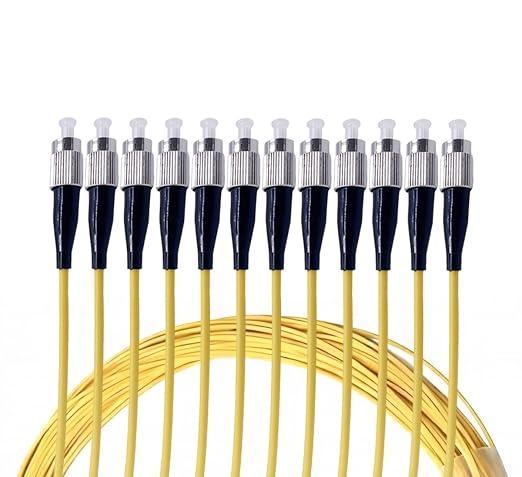 Elfcam® - Simplex FC/UPC 9/125um OS2 12-Fiber Single-Mode Pigtail Fiber Optic - Image 2