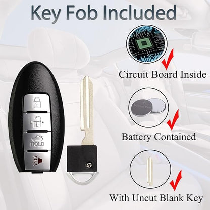 SUPALAND Key Fob Replacement Fits - Image 5