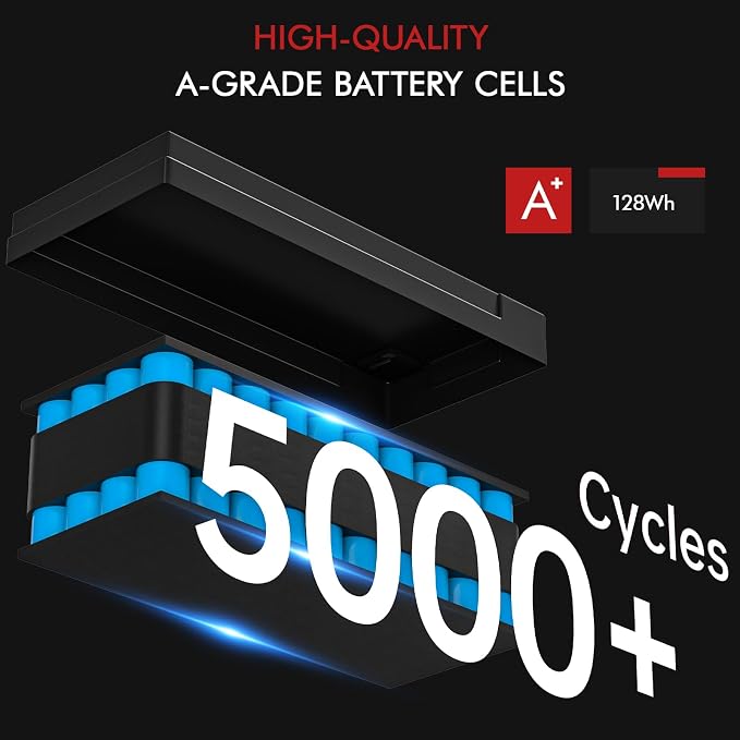 12V 10Ah Lithium Battery, 5000+ Cycles LiFePO4 12V 10Ah Battery Built-in 10A BMS - Image 5