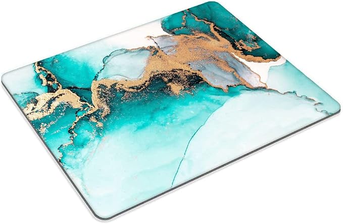 Ocean Blue Marble Mouse pad Customized Mousepad Non-Slip Rubber Base Mouse Pads - Image 2