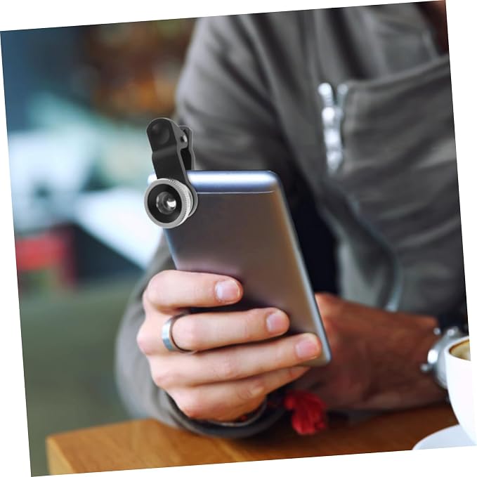 Portable Cell Phone Camera Lens Super Wide Angle Lens Macro Lens Fisheye Lens - Image 6