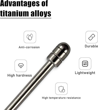 No Worn Out Titanium Alloy Fine Pencil Nibs Compatible - Image 3