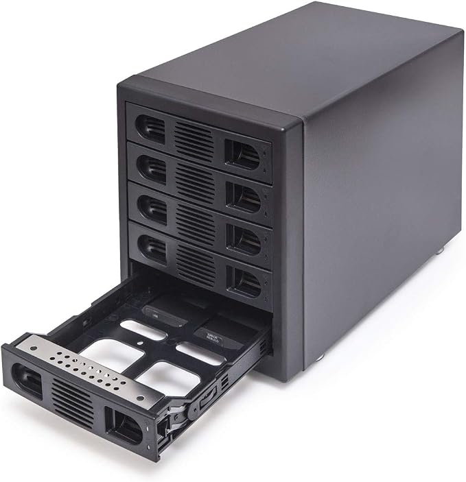Syba 5 Bay Tool Less Tray Hot Swappable 2.5" 3.5" SATA III RAID HDD External - Image 9