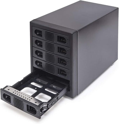Syba 5 Bay Tool Less Tray Hot Swappable 2.5" 3.5" SATA III RAID HDD External - Image 9