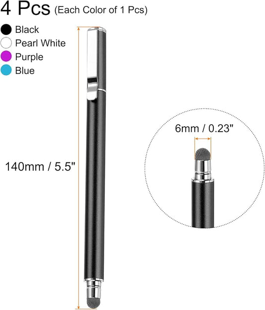 MECCANIXITY 4pcs Stylus Pens for Touch Screens Universal Capacitive Stylus - Image 2