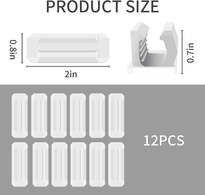 12 Pack Pen Holder for Desk, Silicone Pencil Holder - Image 5