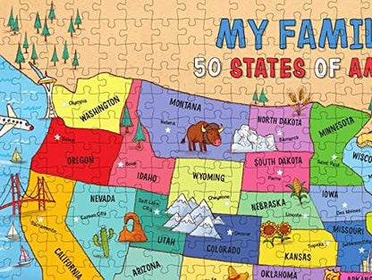 My 50 States Personalized Puzzle – 500 Pieces - Image 3