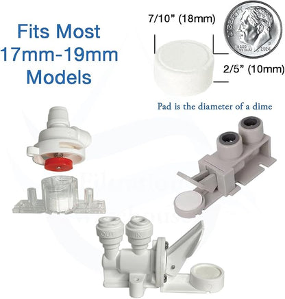 18mm 10, or 50 Pack Leak Stop Valve Replacement Pads, US Company! Support - Image 3