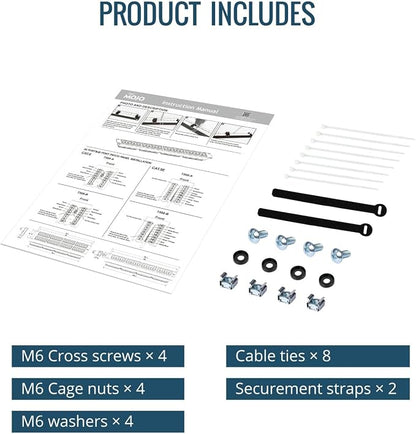 Tecmojo 48 Port Patch Panel, Cat6 Patch Panel, 2U Patch Panel, Network Patch - Image 6