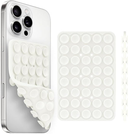 Silicone Suction Cup Phone Case Mount Double Sided, Phone Accessories by Yojaro