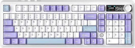 AK980 97Keys Tri-Mode Full Mechanical Keyboard, Gasket-Mounted, Hot-Swappable by FIRSTBLOODONLYGAME