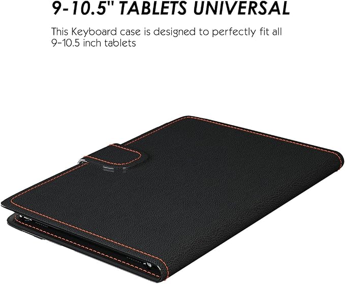 TouchPad Keyboard case for 9", 2-in-1 Bluetooth Wireless Keyboard - Image 2