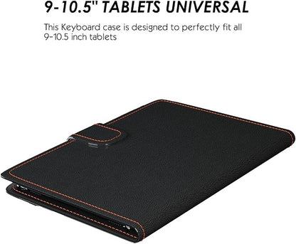 TouchPad Keyboard case for 9", 2-in-1 Bluetooth Wireless Keyboard - Image 2