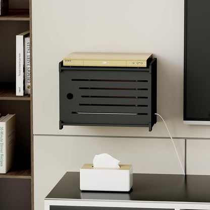 Wooden WiFi Router Storage Box Hider Shelf, Decorative Projector Box Hider Rack - Image 6
