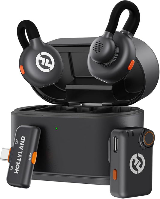 Hollyland Lark M2S Mini Combo Wireless Microphone by Hollyland
