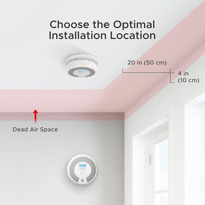 X-Sense 10-Year Battery Combination Smoke Carbon Monoxide Alarm Detector - Image 7