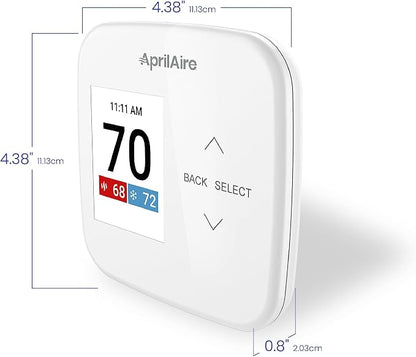 AprilAire S86WMUPR Wi-Fi Programmable Thermostat, 2H/2C Heat/Cool Stages or - Image 14