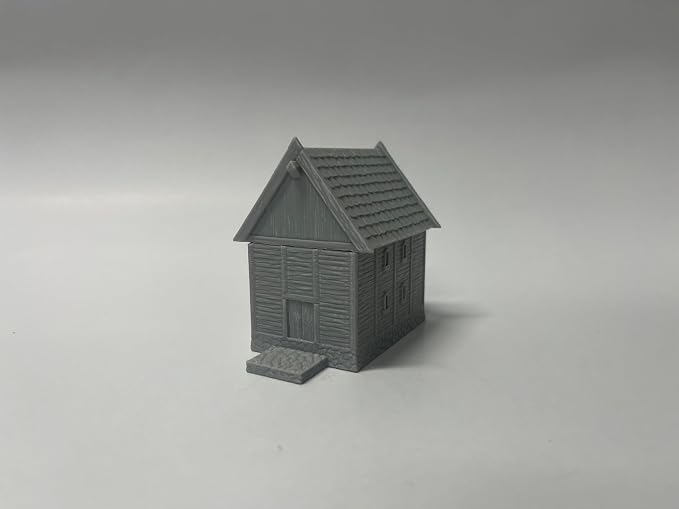 Paintable Tabletop Miniature Little Town Building Terrains Compatible - 18mm - Image 5