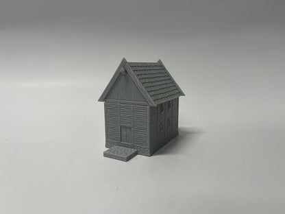 Paintable Tabletop Miniature Little Town Building Terrains Compatible - 18mm - Image 5