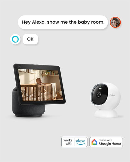 youkey Magnetic Indoor Security Camera Wireless, 2K Battery Powered Camera - Image 6