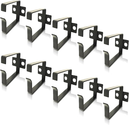 10 Pack Server Rack Cable Management D-Ring Hooks by MetamasLab