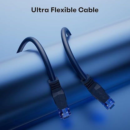 Cat6 Ethernet Cable 0.6 FT, Snagless Short Cat 6 Patch Cord, RJ45 Pure Copper - Image 4